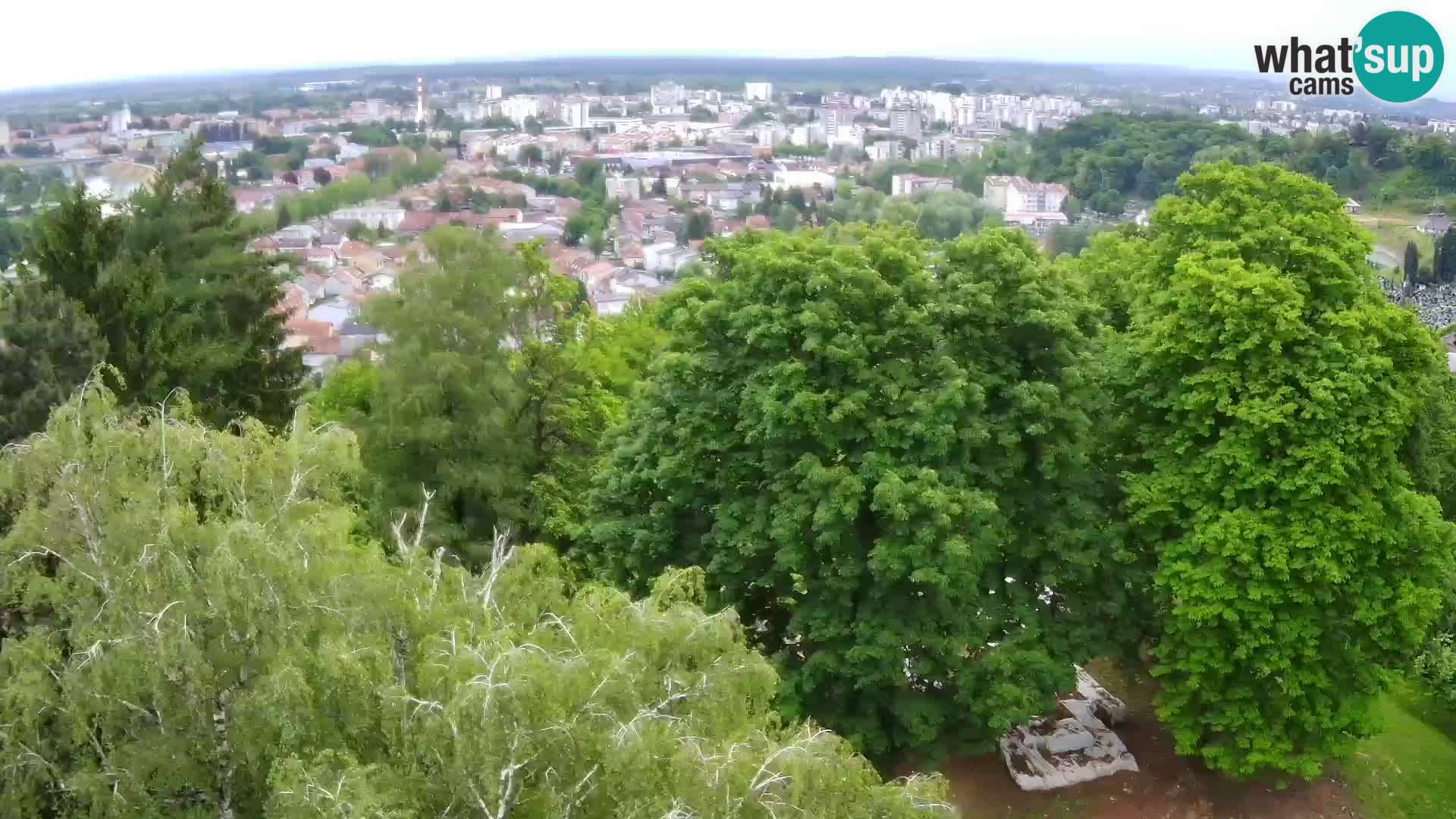 Webcam Karlovac Dubovac Castle – Live View of Karlovac’s Historic Landmark