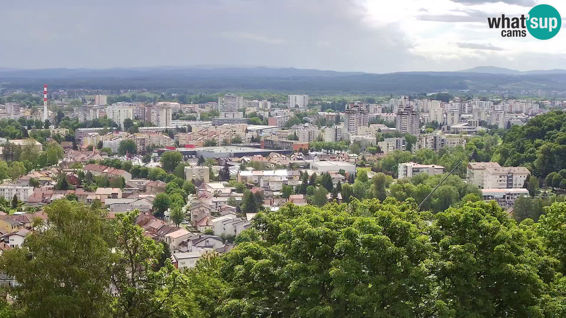 Web kamera Karlovac – Dvorac Dubovac uživo