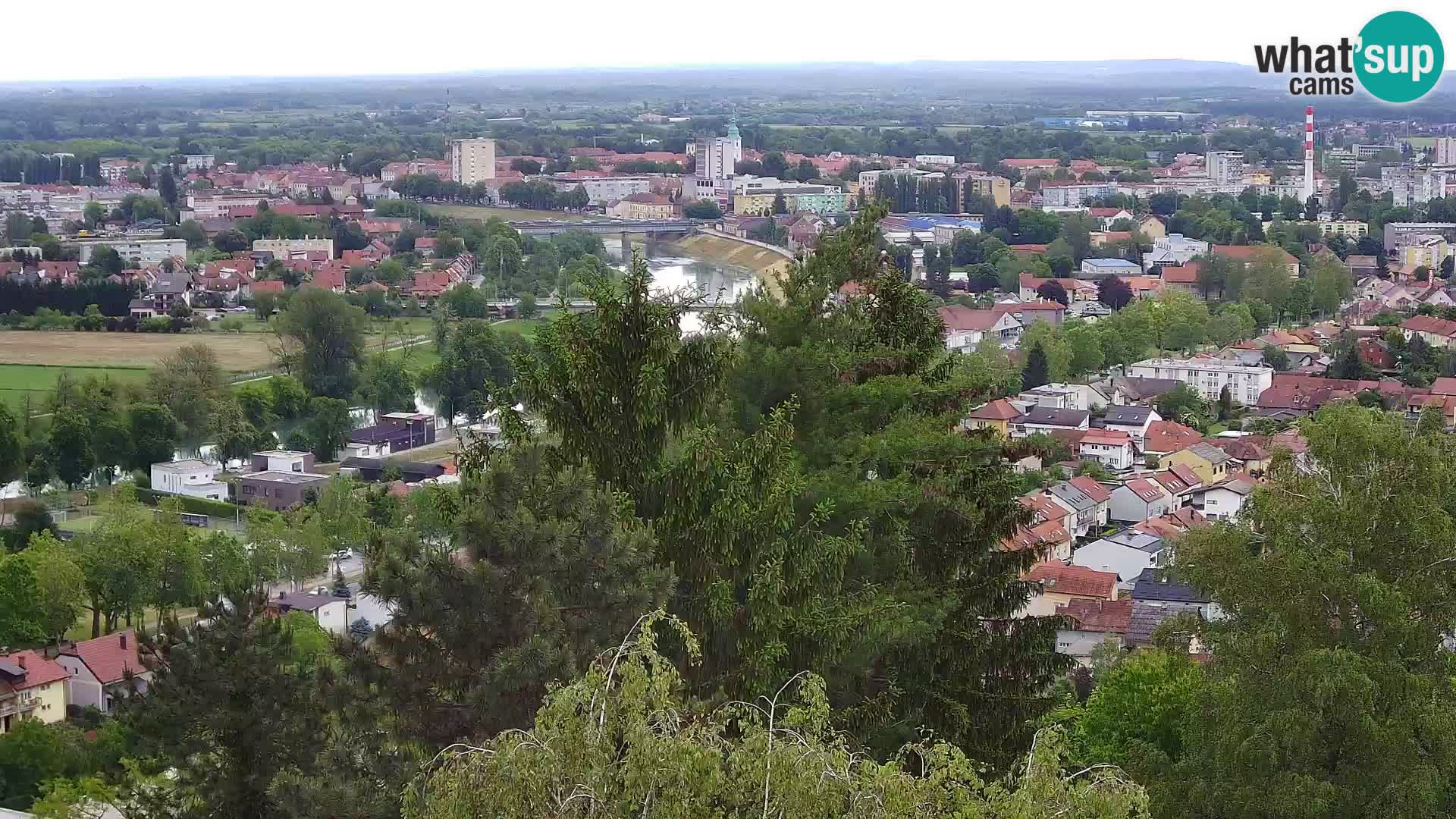 Webcam Karlovac Dubovac Castle – Live View of Karlovac’s Historic Landmark