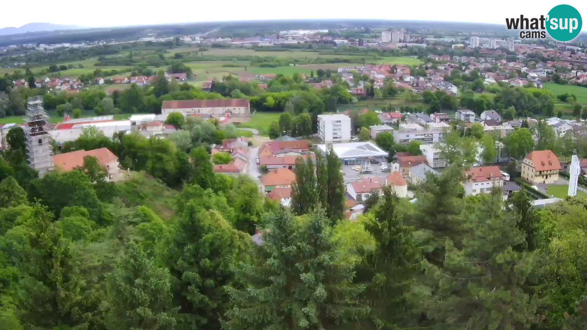 Webcam Castillo Dubovac Karlovac – Vista en directo del histórico castillo