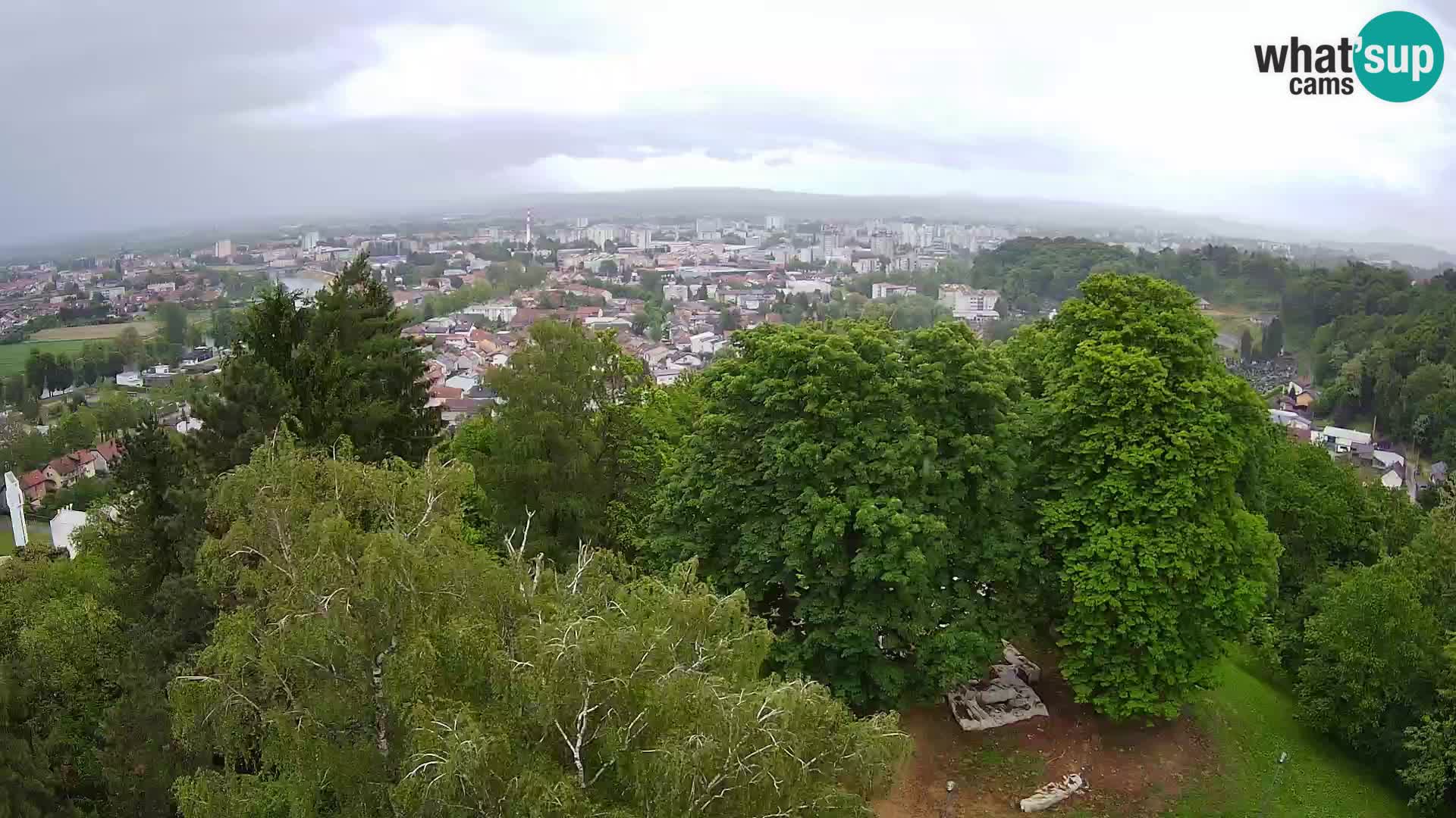 Webcam Karlovac Dubovac Castle – Live View of Karlovac’s Historic Landmark