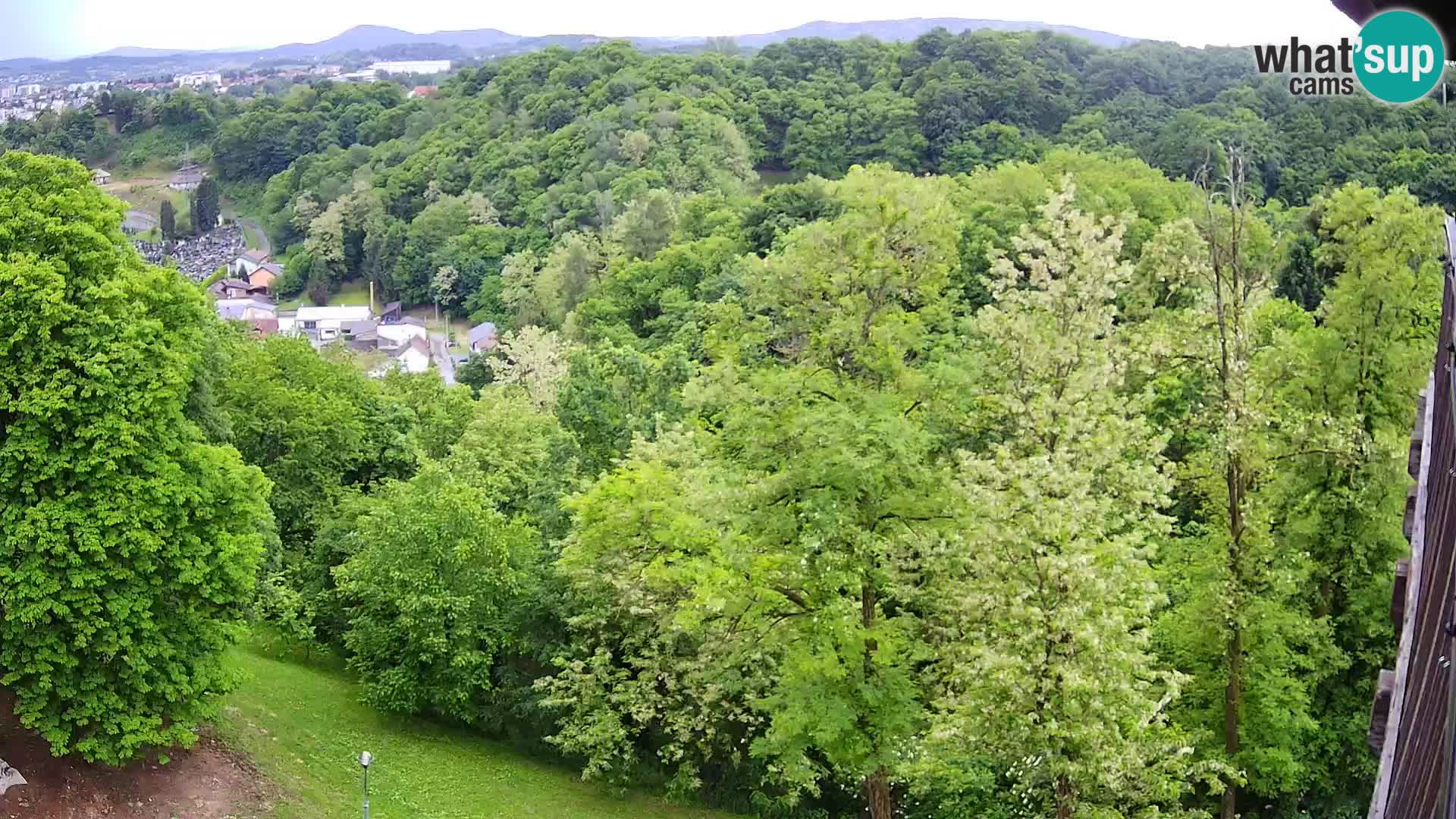 Webcam Karlovac Dubovac Castle – Live View of Karlovac’s Historic Landmark