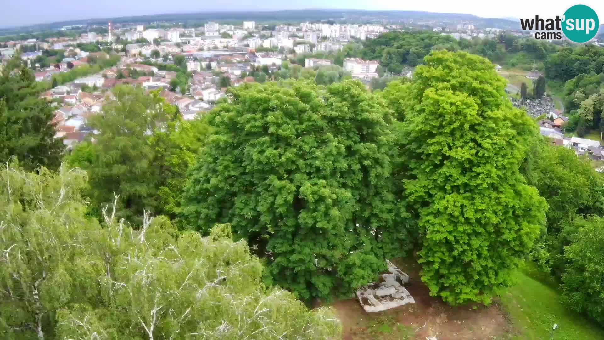 Webcam Castello Dubovac Karlovac – Vista Live sul Castello Storico