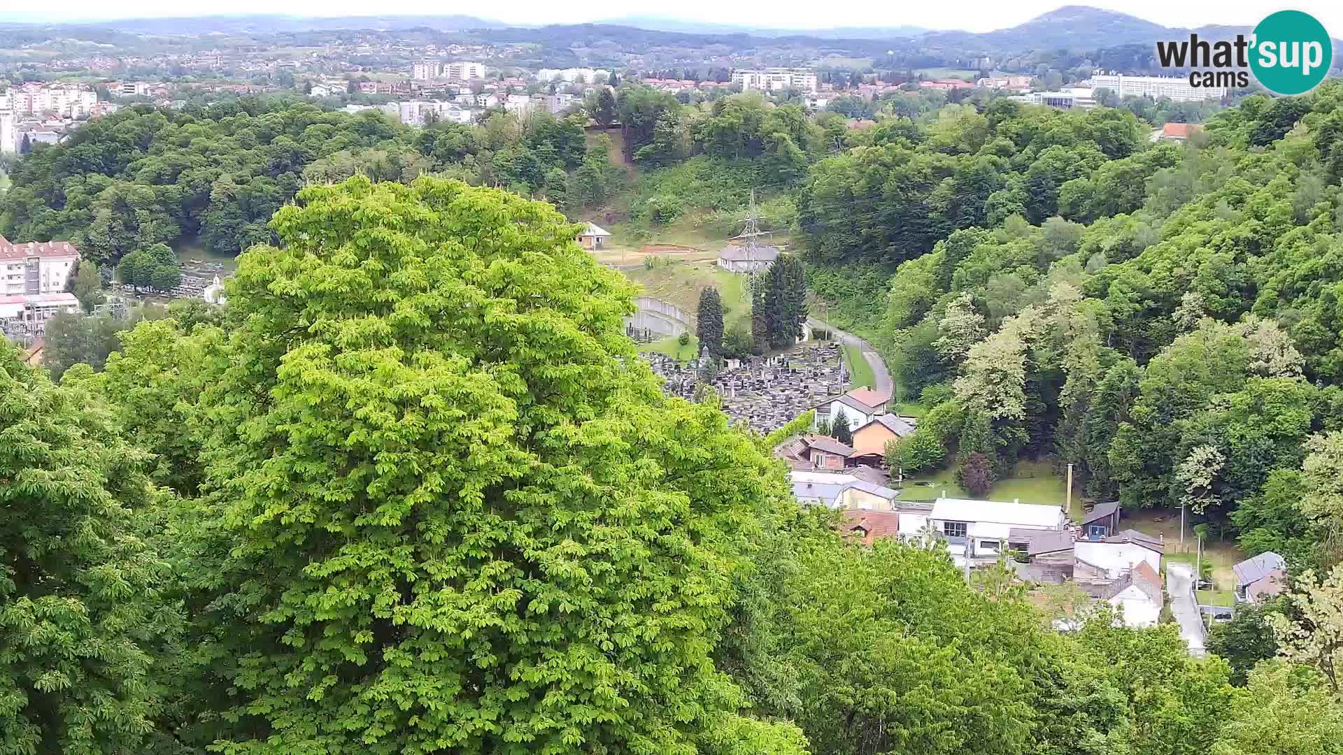 Webcam Karlovac Château Dubovac – Vue en direct de ce monument historique