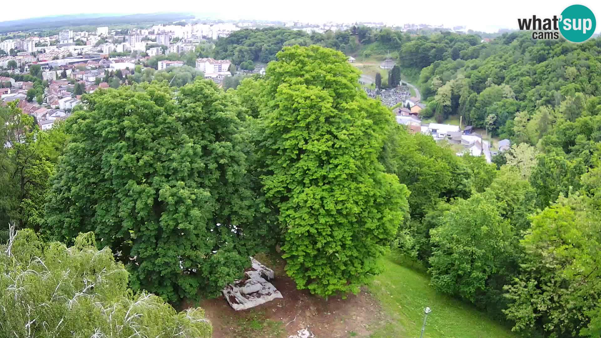 Webcam Karlovac Dubovac Castle – Live View of Karlovac’s Historic Landmark