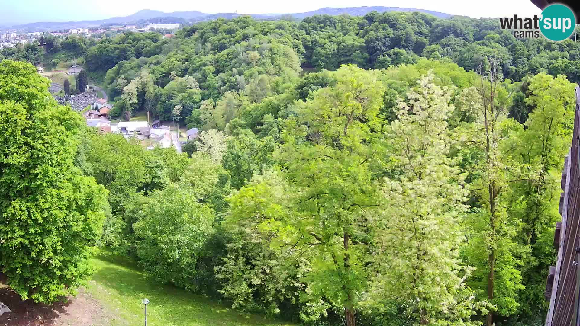 Webcam Karlovac Château Dubovac – Vue en direct de ce monument historique