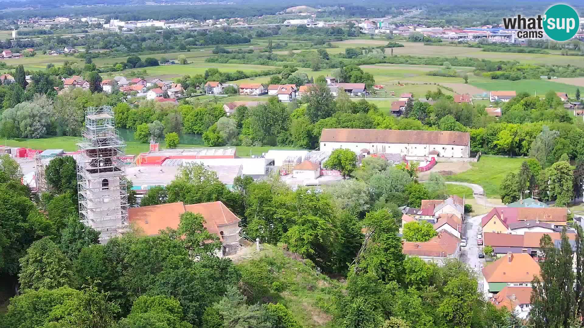 Webcam Karlstadt Burg Dubovac – Liveblick auf das historische Wahrzeichen