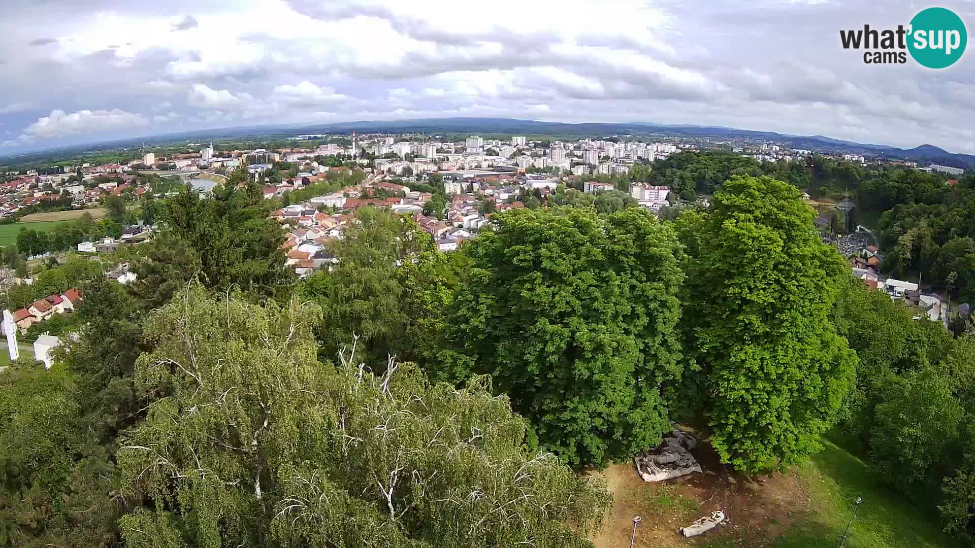 Webcam Karlovac Dubovac Castle – Live View of Karlovac’s Historic Landmark