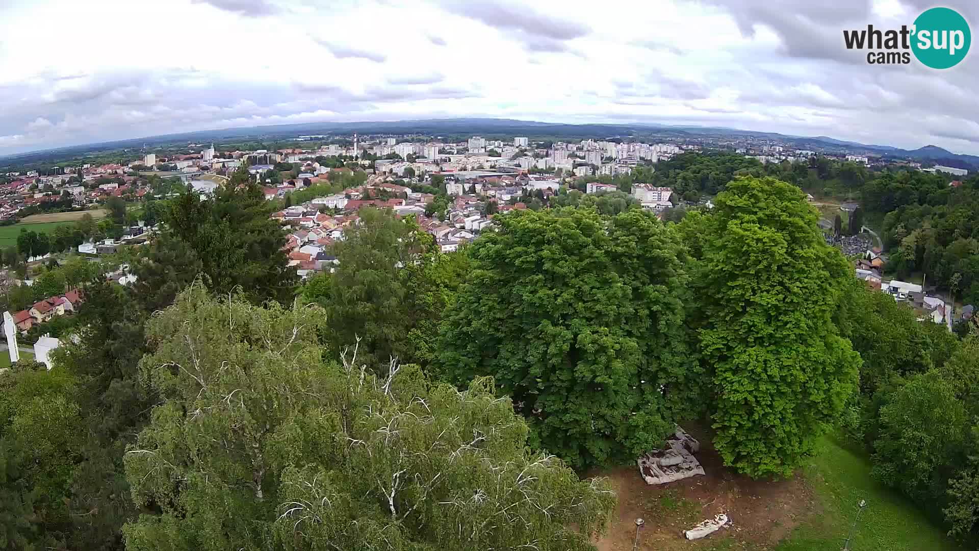 Webcam Castillo Dubovac Karlovac – Vista en directo del histórico castillo