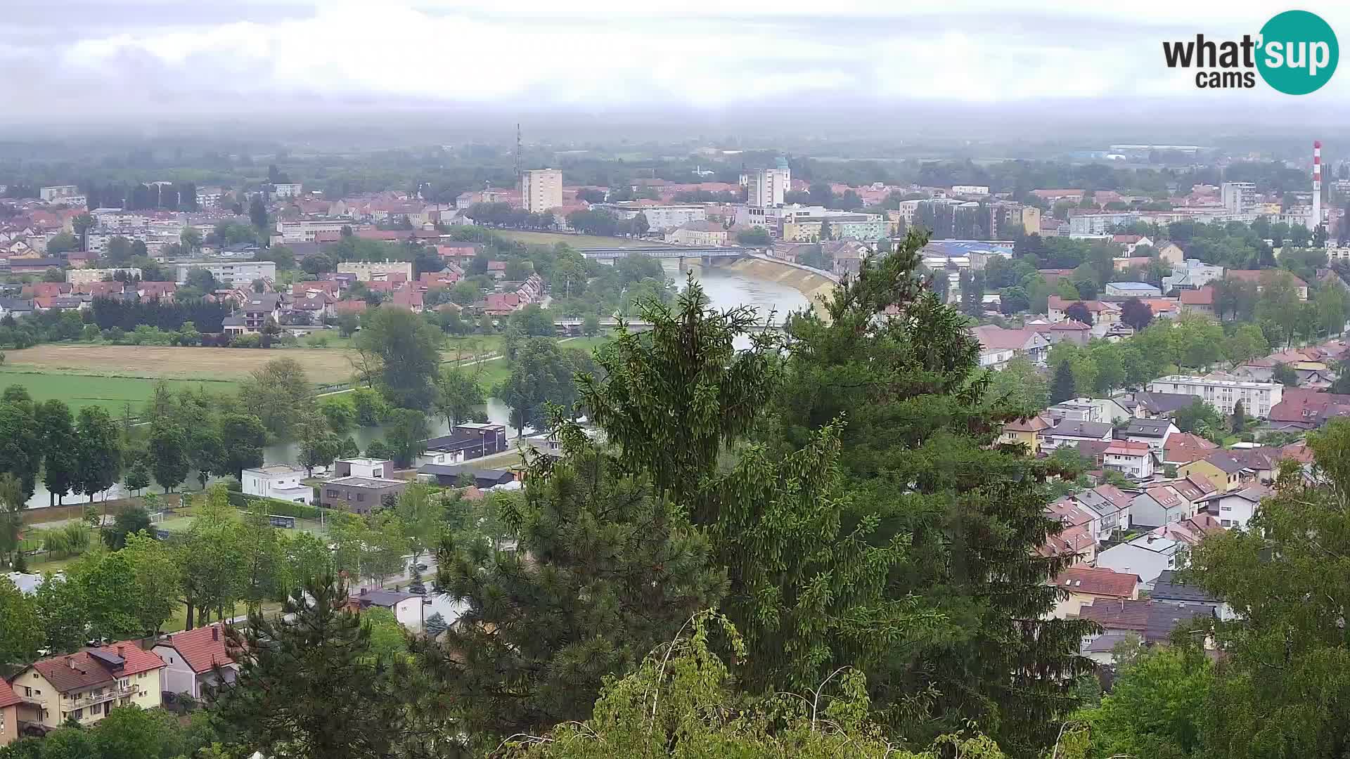 Web kamera Karlovac – Dvorac Dubovac uživo