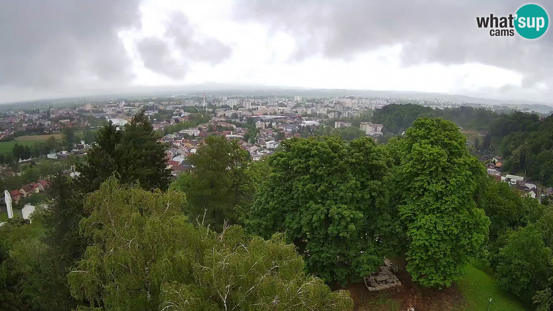Webcam Karlovac Dubovac Castle – Live View of Karlovac’s Historic Landmark