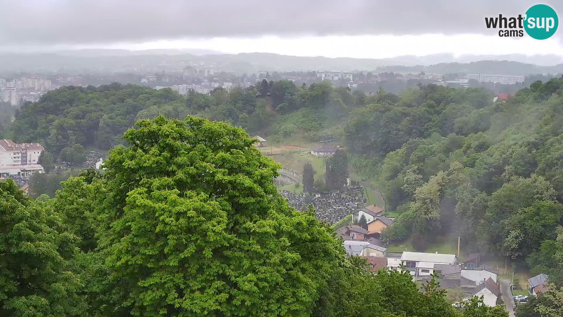 Webcam Karlovac Château Dubovac – Vue en direct de ce monument historique