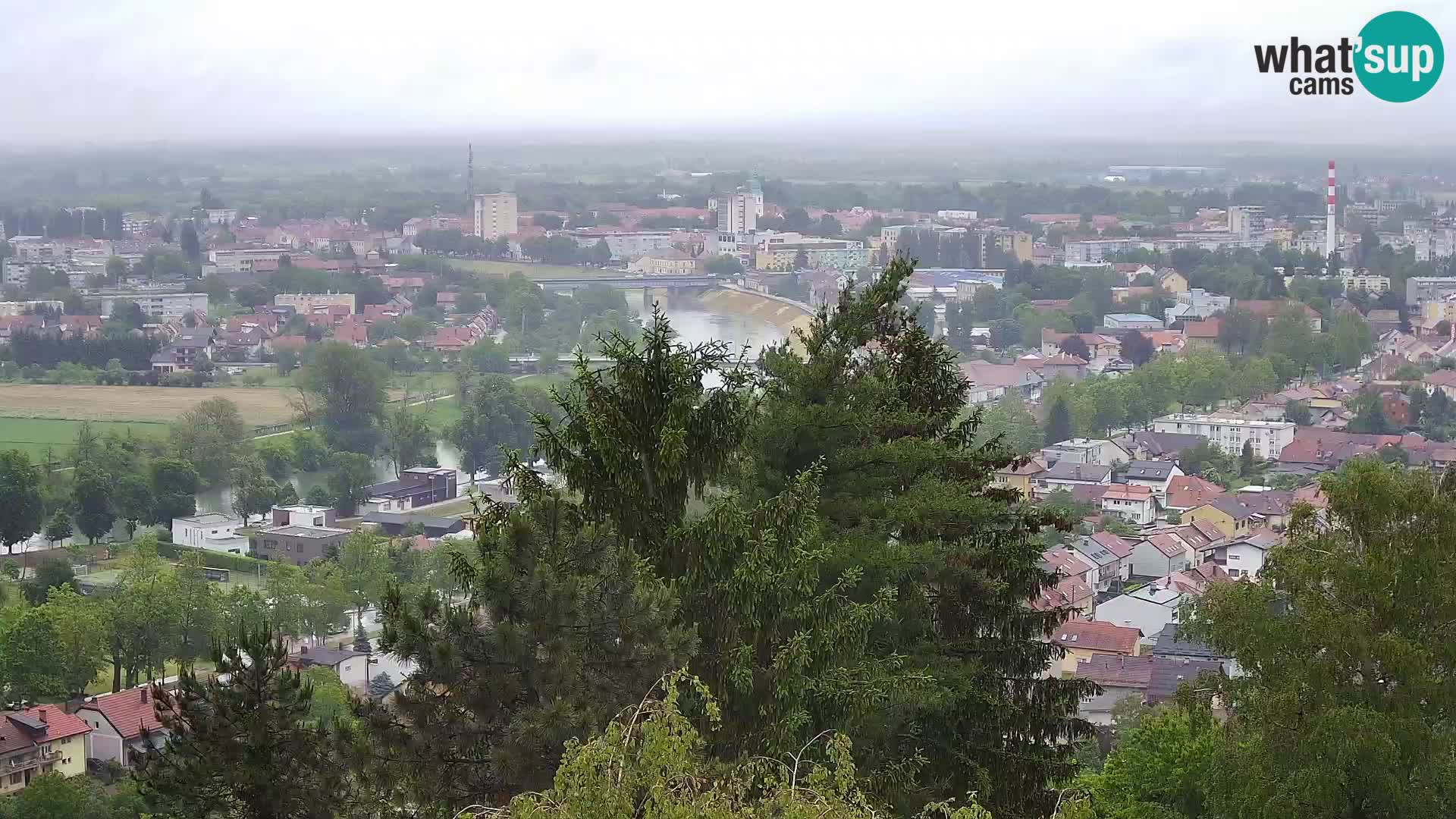 Webcam Karlovac Dubovac Castle – Live View of Karlovac’s Historic Landmark