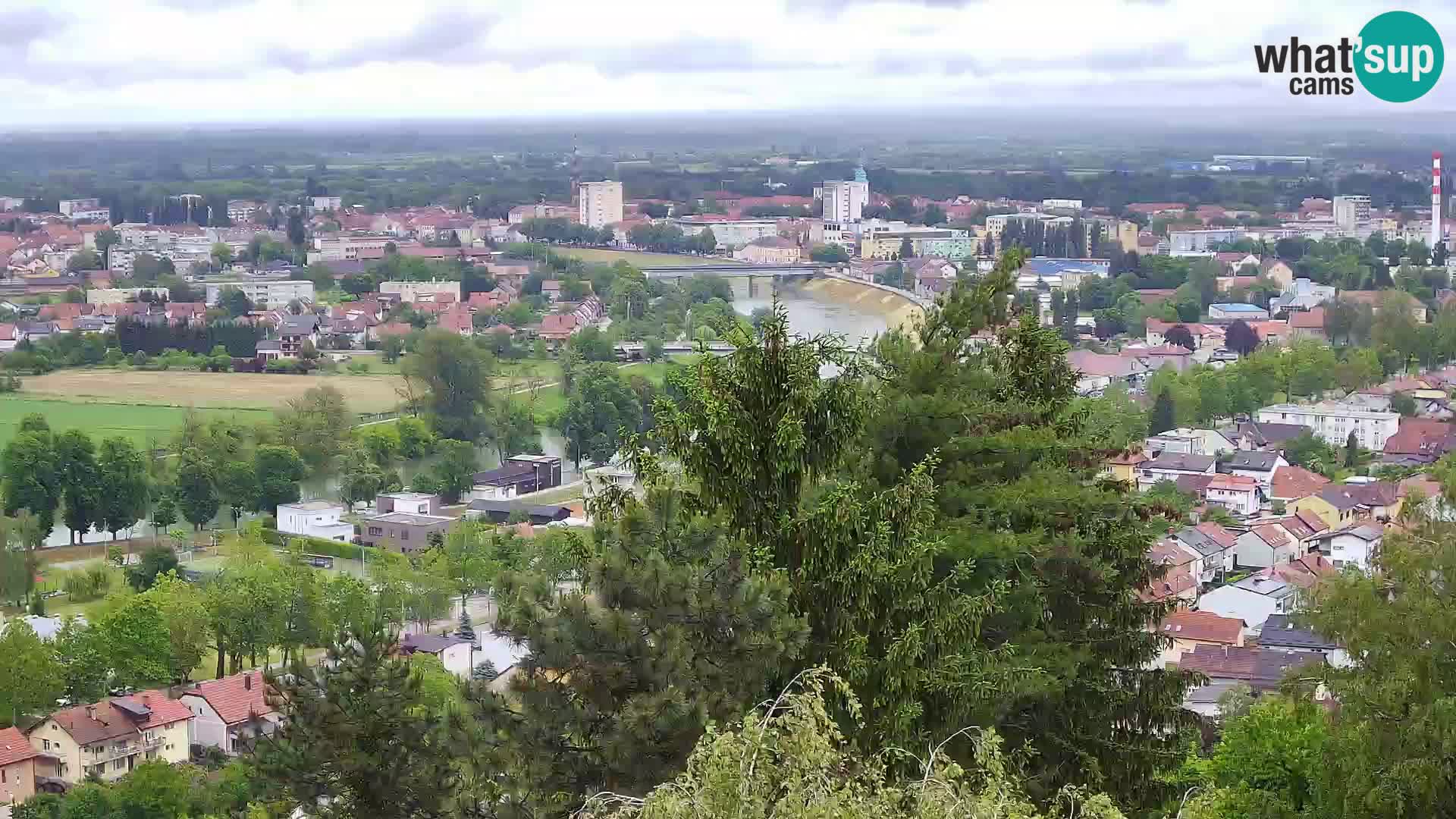 Webcam Karlovac Château Dubovac – Vue en direct de ce monument historique