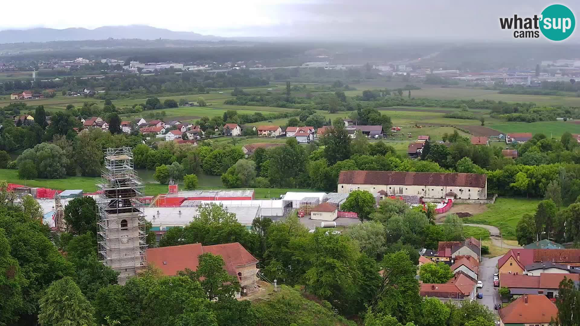 Webcam Karlstadt Burg Dubovac – Liveblick auf das historische Wahrzeichen