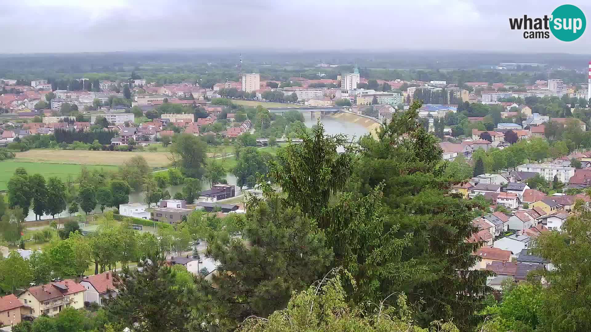 Webcam Karlovac Dubovac Castle – Live View of Karlovac’s Historic Landmark