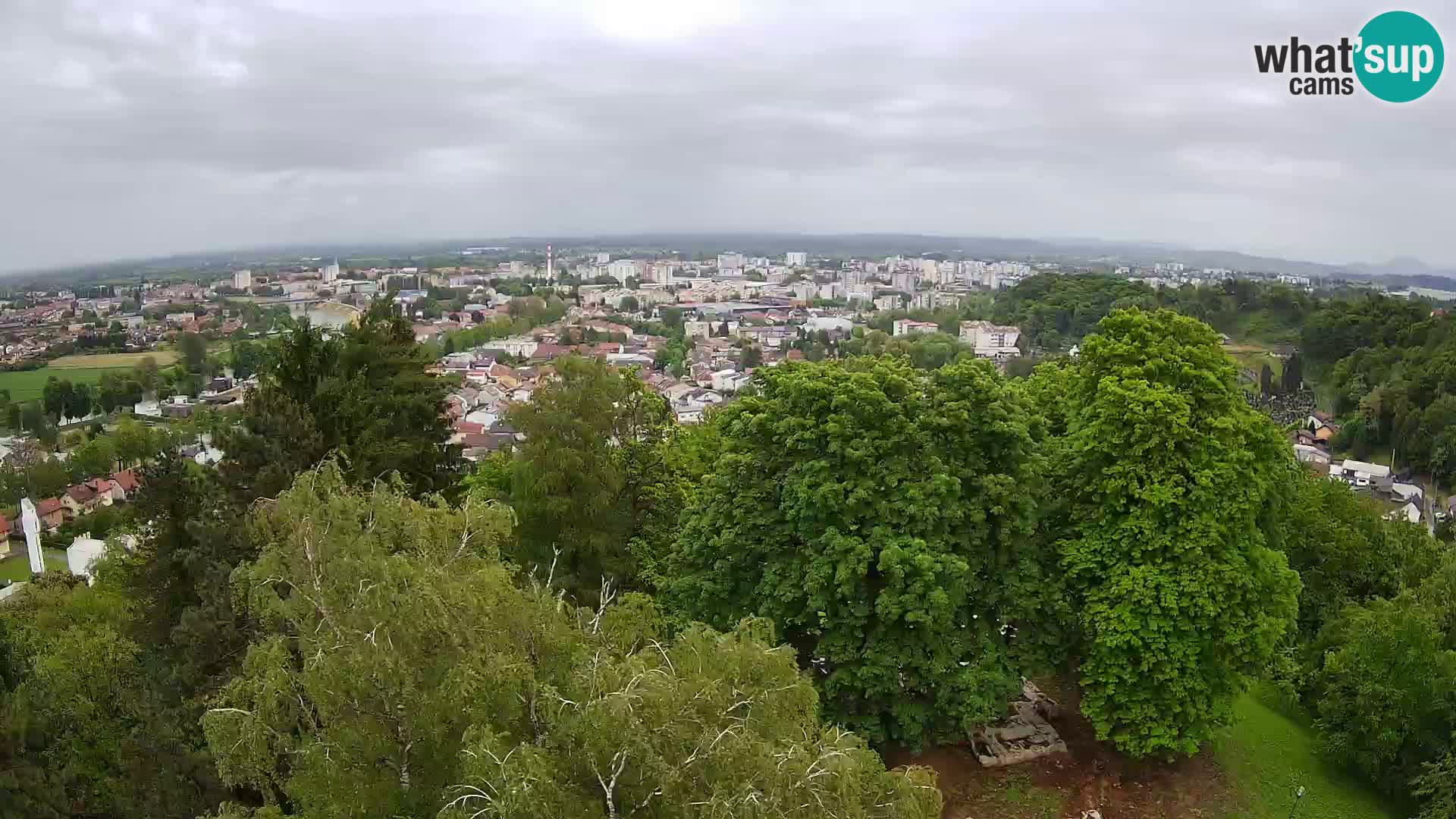 Webcam Karlovac Dubovac Castle – Live View of Karlovac’s Historic Landmark