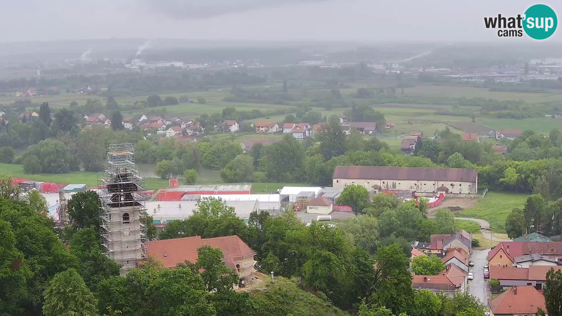 Webcam Karlovac Dubovac Castle – Live View of Karlovac’s Historic Landmark