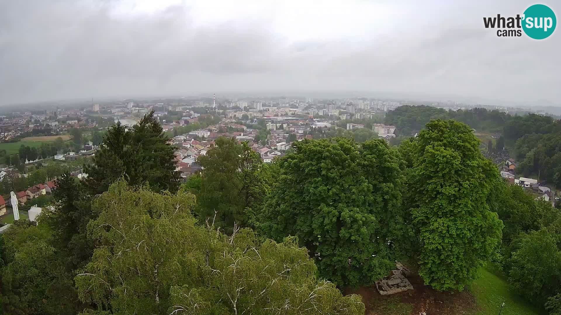 Webcam Karlovac Dubovac Castle – Live View of Karlovac’s Historic Landmark