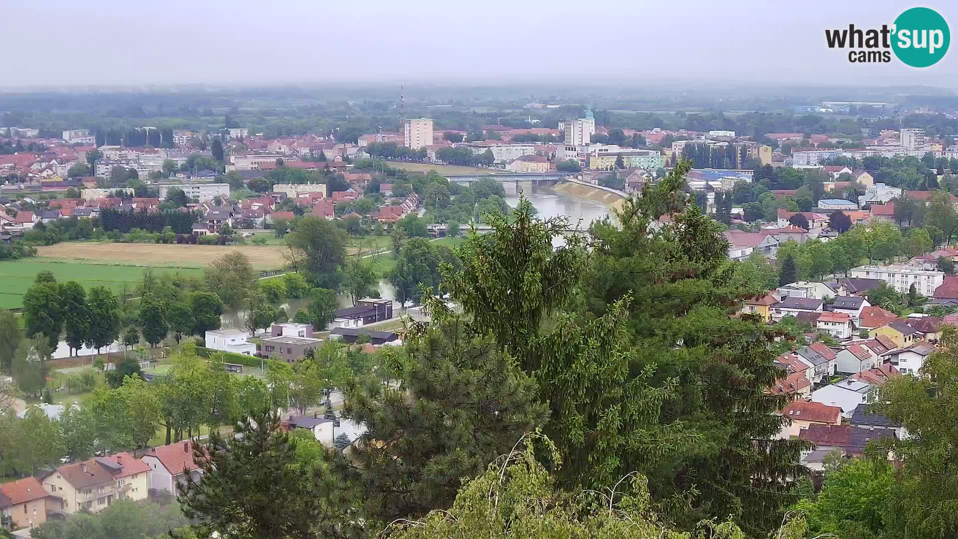 Webcam Karlovac Château Dubovac – Vue en direct de ce monument historique
