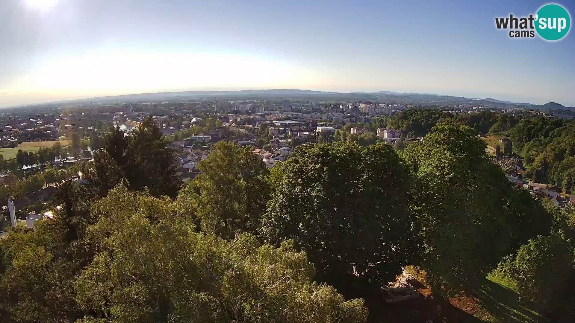 Webcam Castillo Dubovac Karlovac – Vista en directo del histórico castillo