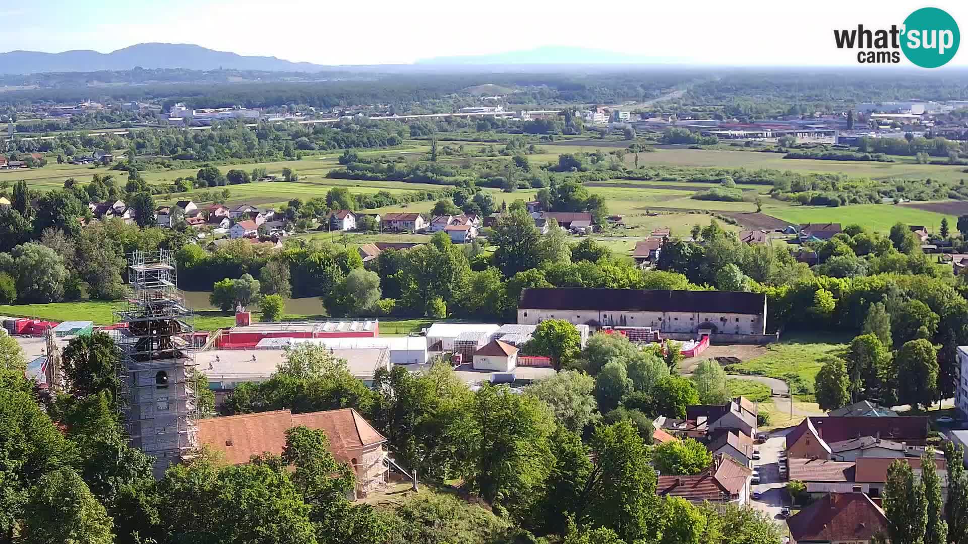 Web kamera Karlovac – Dvorac Dubovac uživo