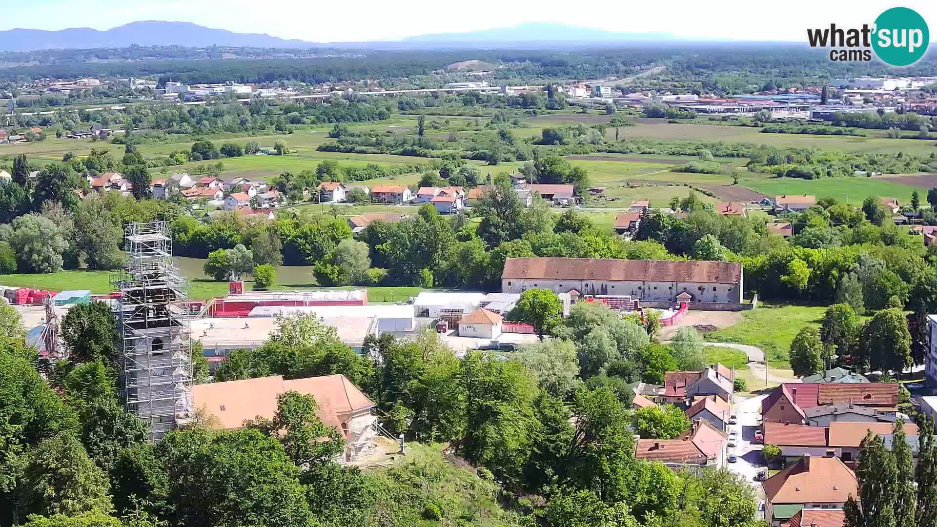 Webcam Karlovac Dubovac Castle – Live View of Karlovac’s Historic Landmark
