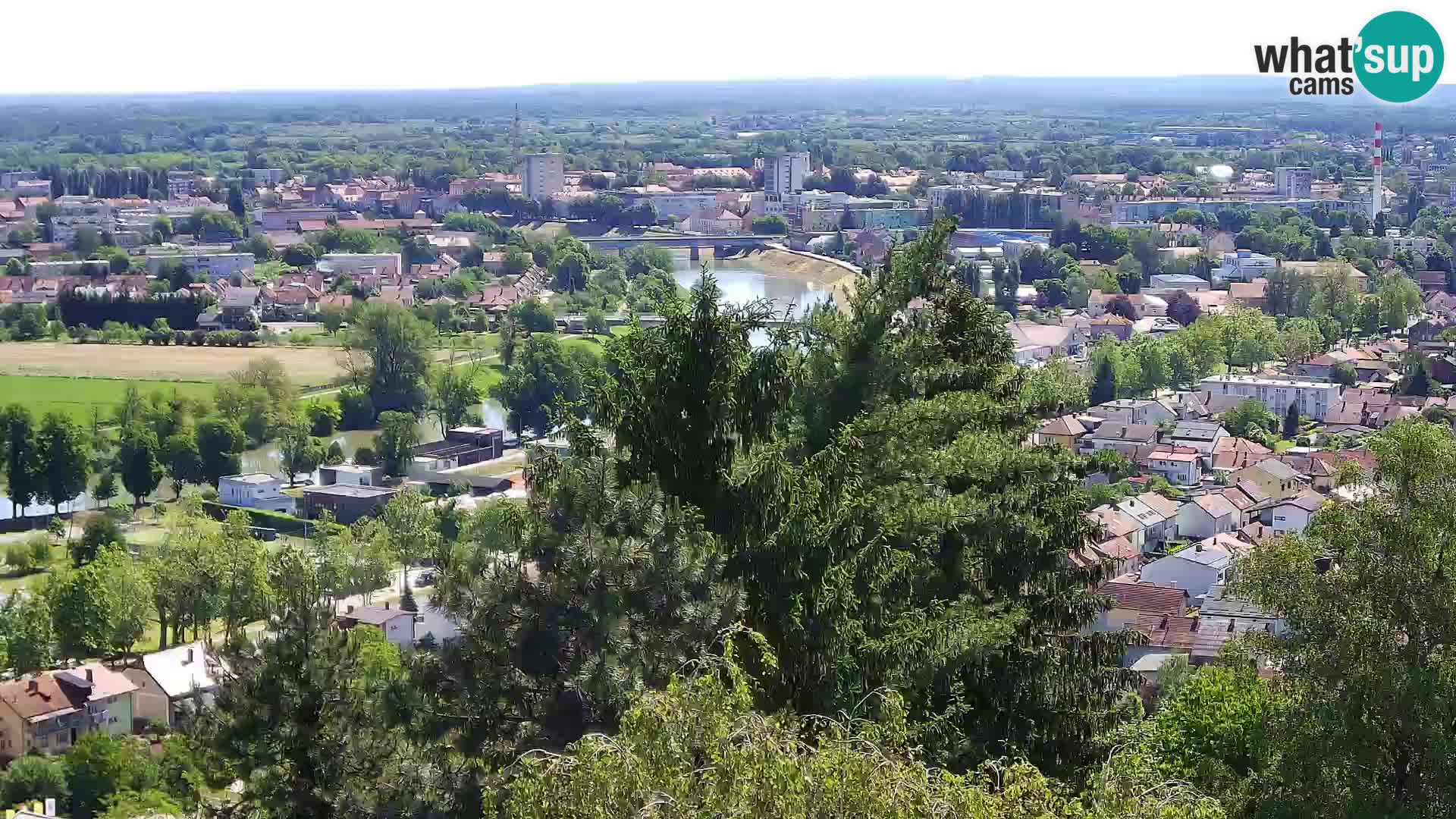 Web kamera Karlovac – Dvorac Dubovac uživo