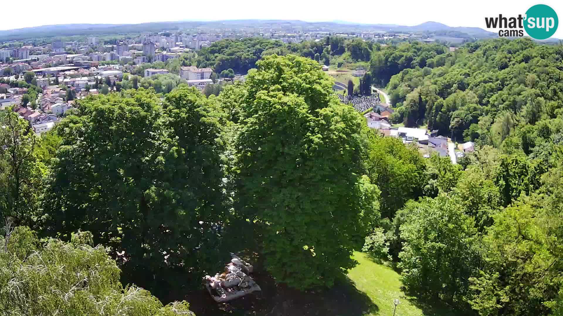 Webcam Castello Dubovac Karlovac – Vista Live sul Castello Storico