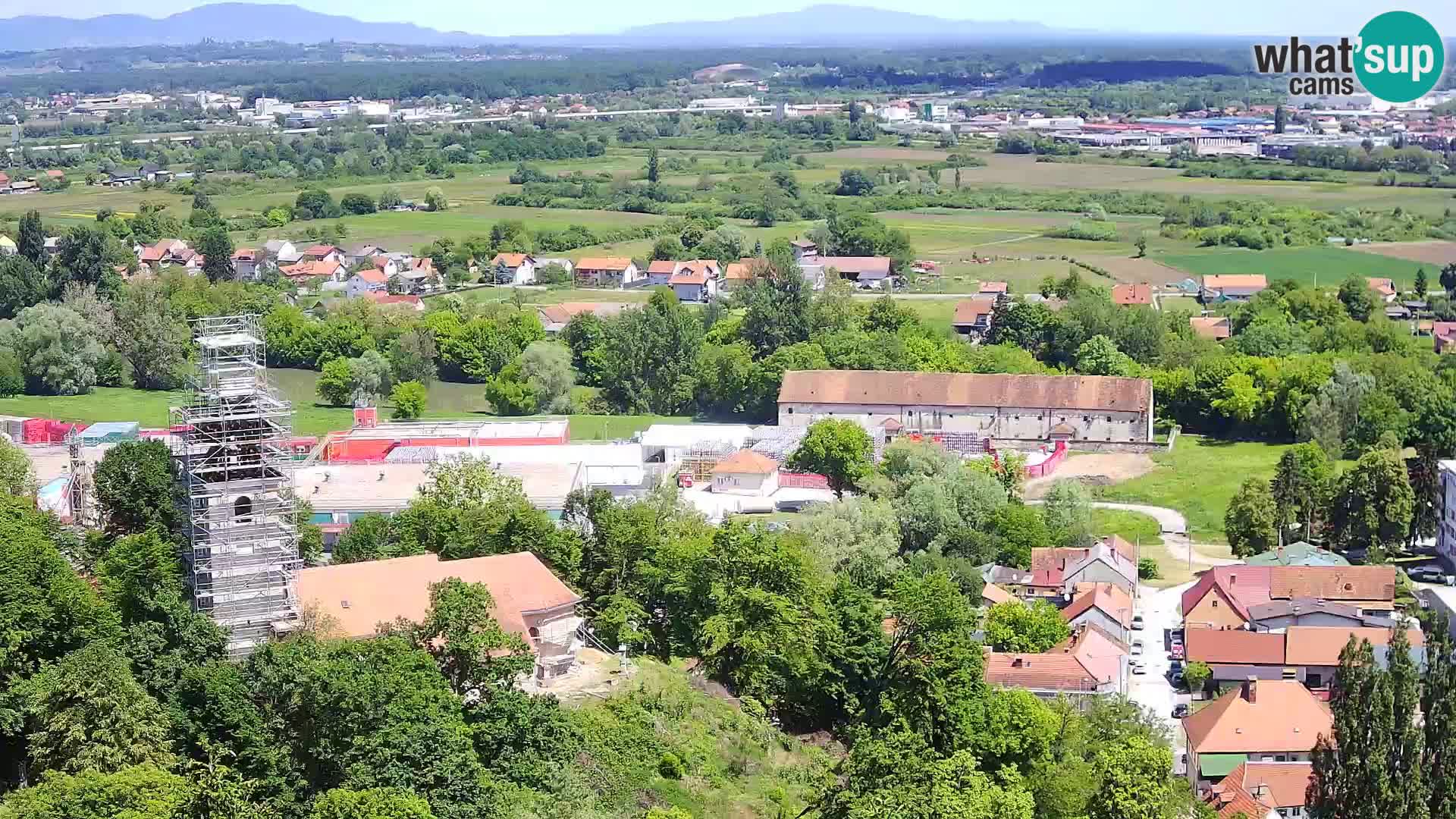 Webcam Castello Dubovac Karlovac – Vista Live sul Castello Storico