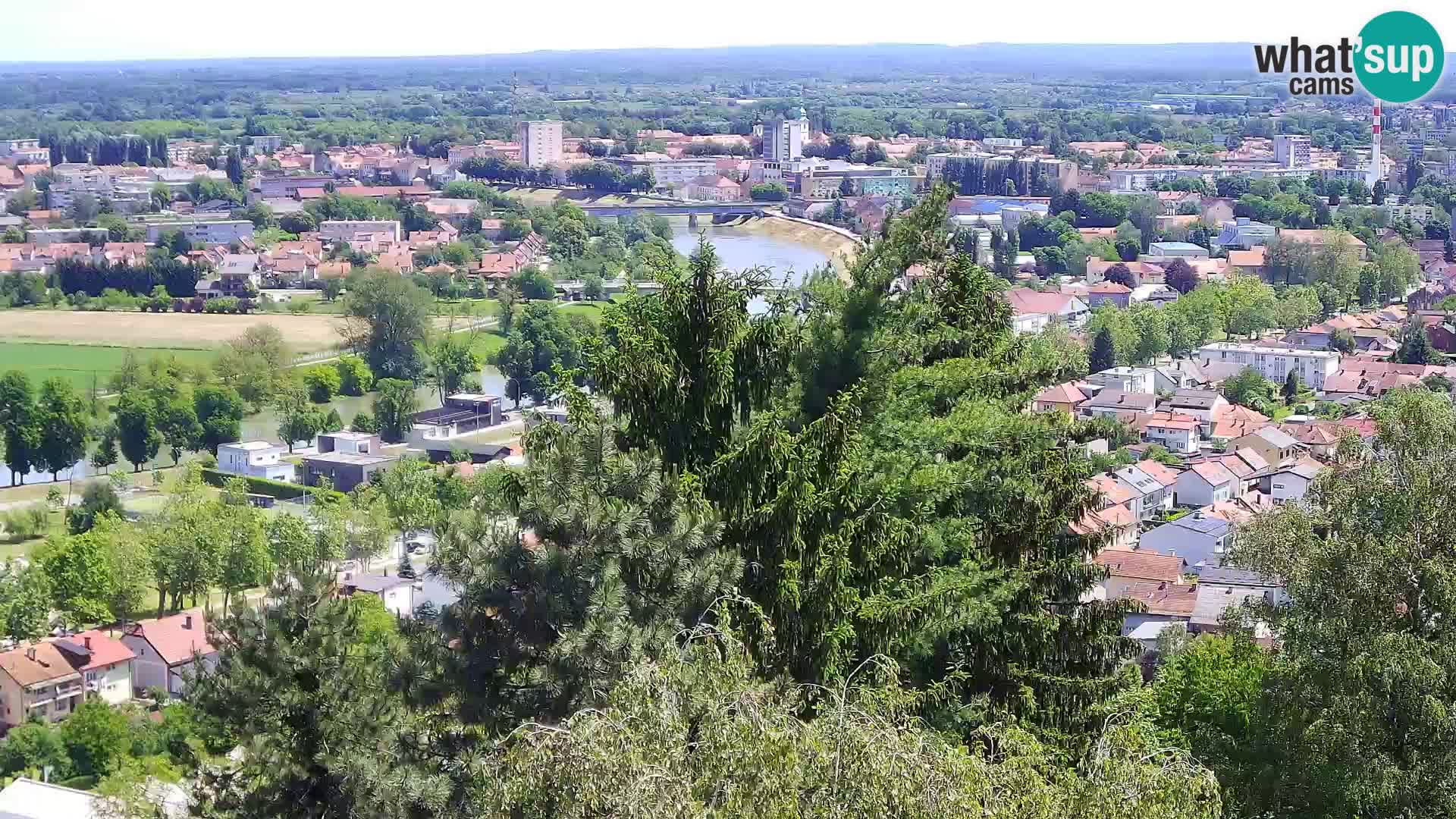 Webcam Karlovac Château Dubovac – Vue en direct de ce monument historique