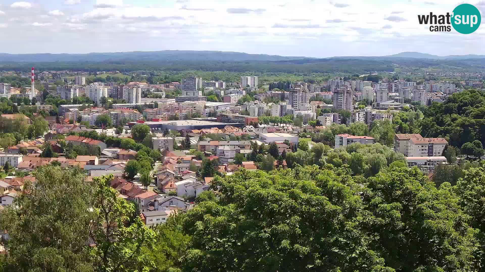 Webcam Karlovac Dubovac Castle – Live View of Karlovac’s Historic Landmark