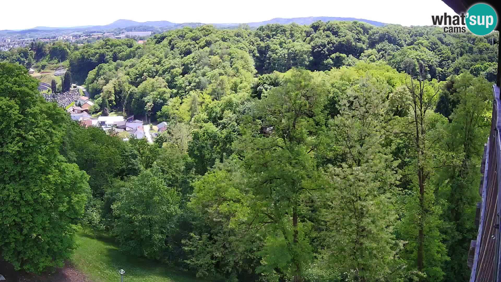 Webcam Karlovac Dubovac Castle – Live View of Karlovac’s Historic Landmark