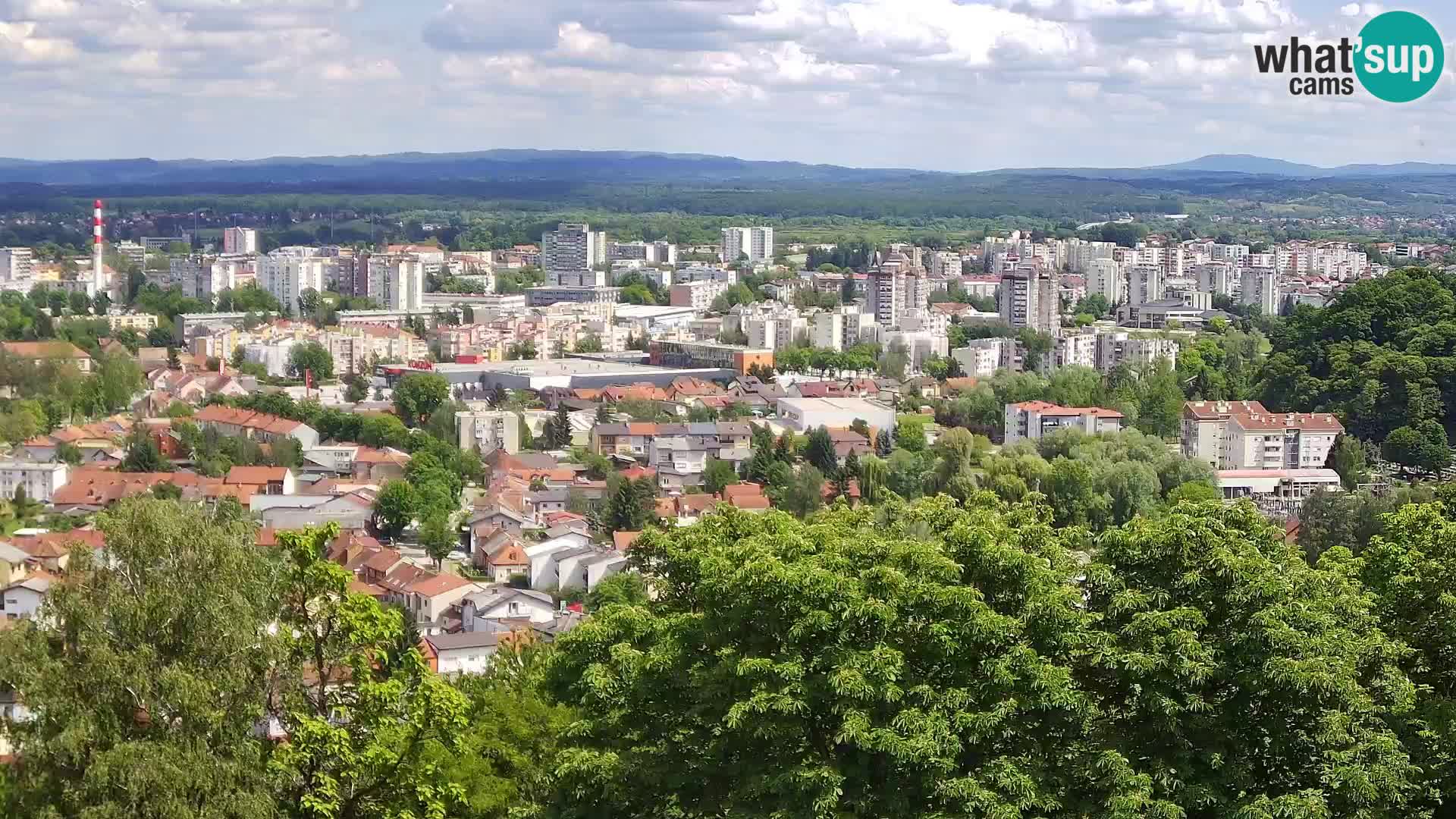 Webcam Karlovac Dubovac Castle – Live View of Karlovac’s Historic Landmark