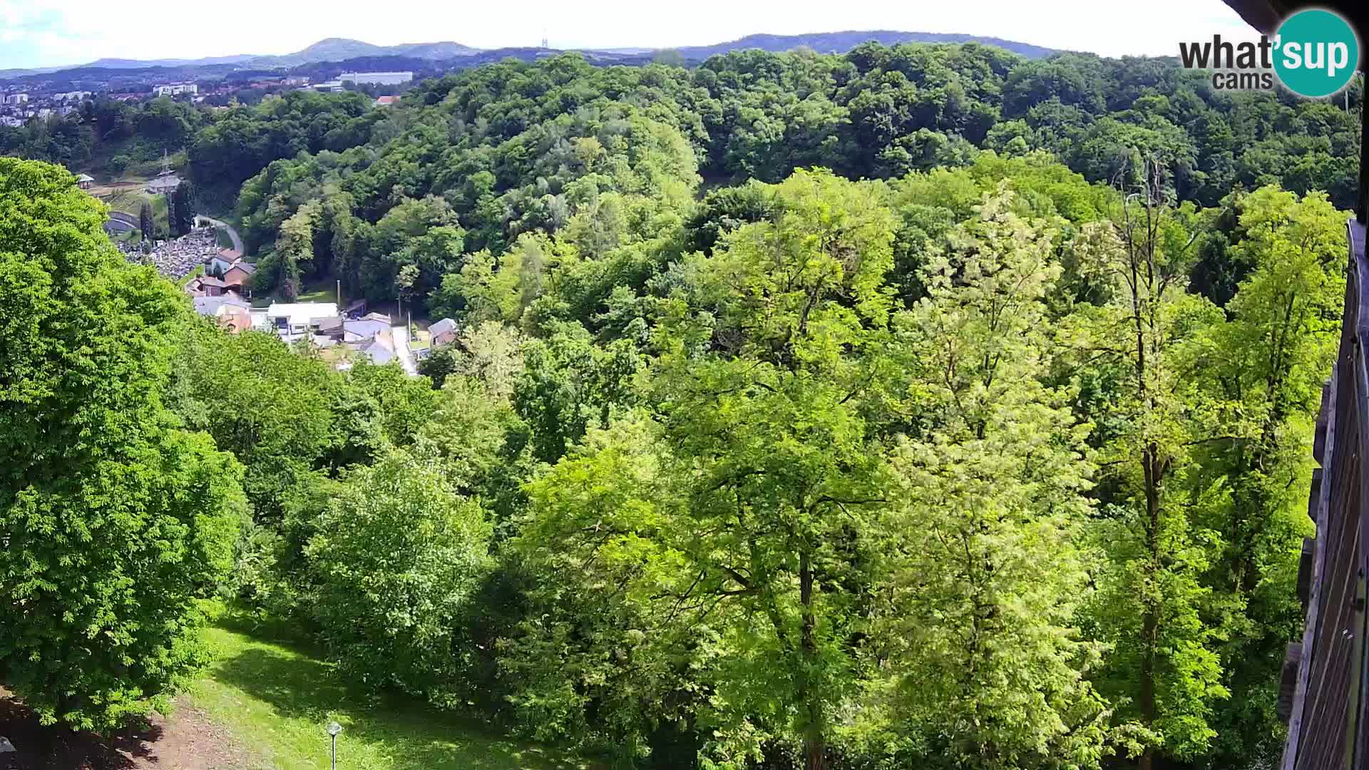 Webcam Karlovac Dubovac Castle – Live View of Karlovac’s Historic Landmark