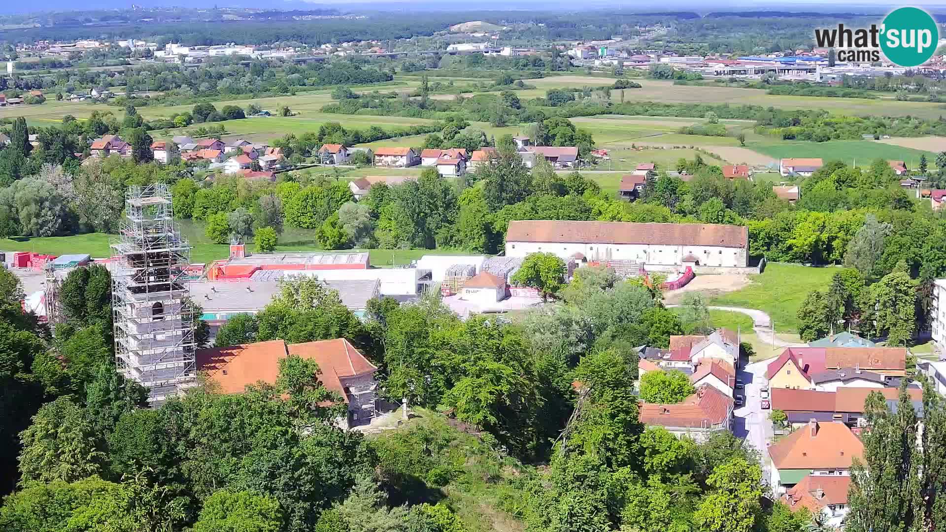 Webcam Karlovac Dubovac Castle – Live View of Karlovac’s Historic Landmark