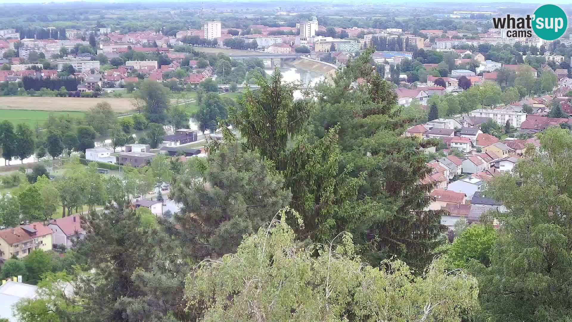 Webcam Karlovac Château Dubovac – Vue en direct de ce monument historique