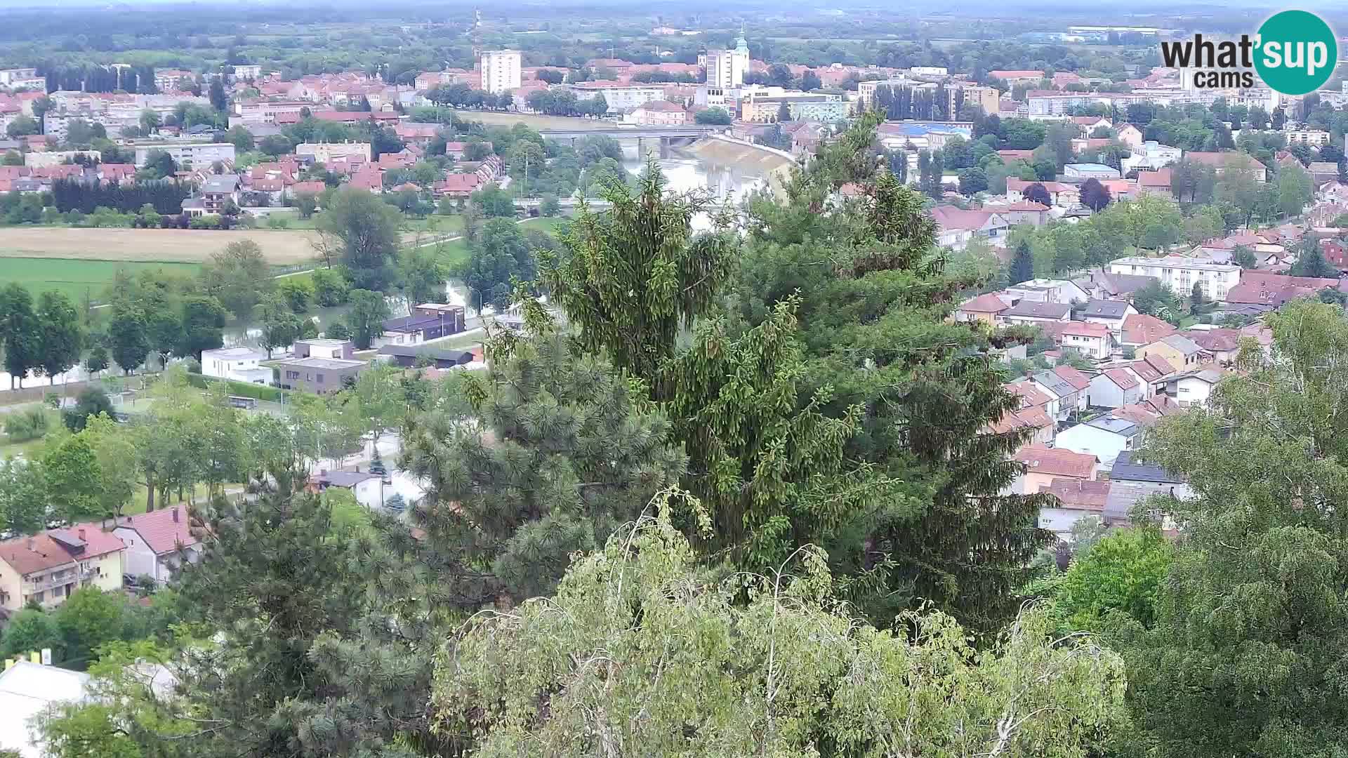 Web kamera Karlovac – Dvorac Dubovac uživo