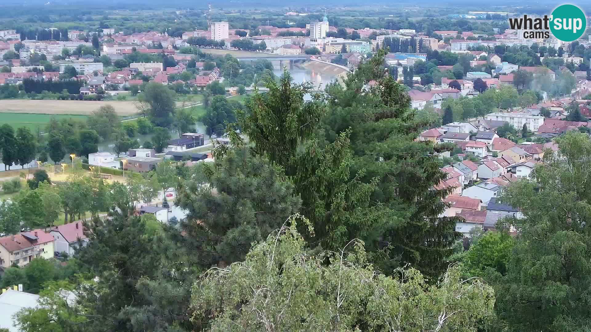 Webcam Karlovac Dubovac Castle – Live View of Karlovac’s Historic Landmark