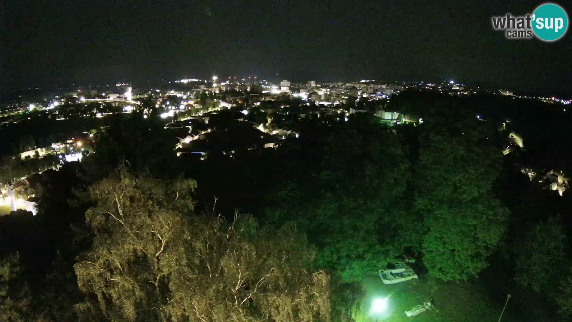Webcam Karlovac Château Dubovac – Vue en direct de ce monument historique