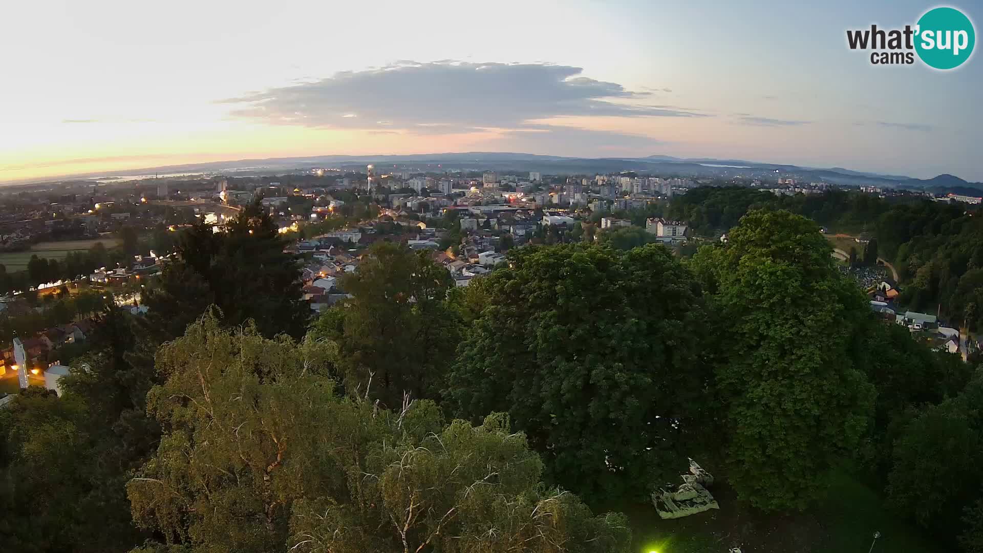 Webcam Karlovac Dubovac Castle – Live View of Karlovac’s Historic Landmark