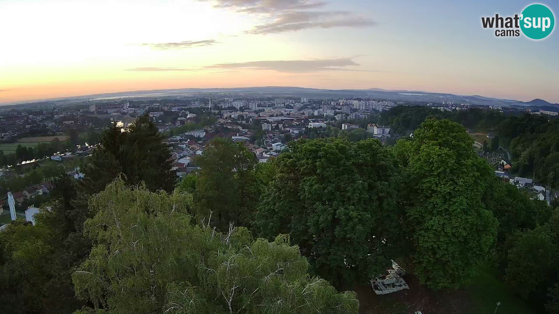 Webcam Castello Dubovac Karlovac – Vista Live sul Castello Storico