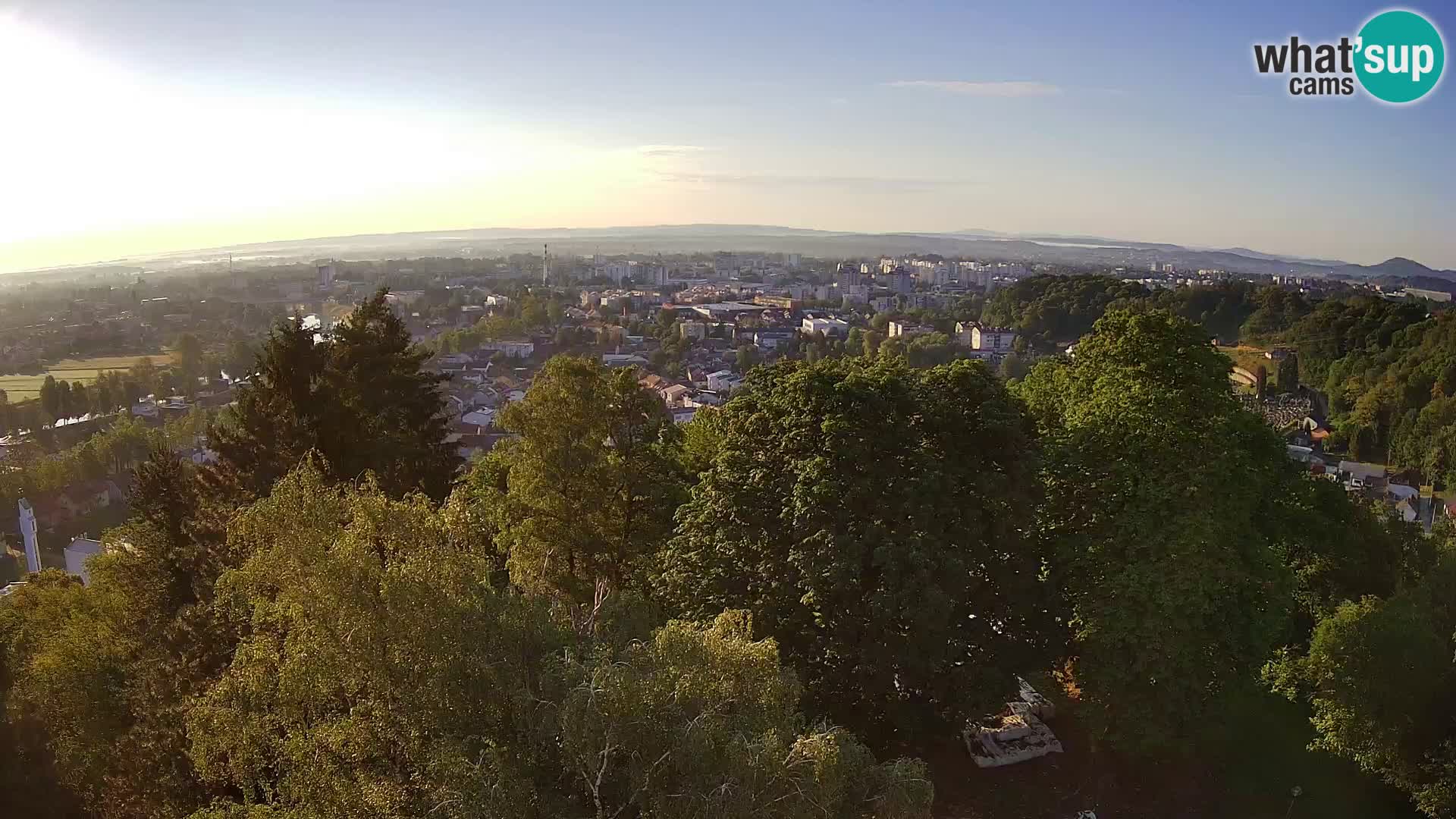 Webcam Karlovac Dubovac Castle – Live View of Karlovac’s Historic Landmark