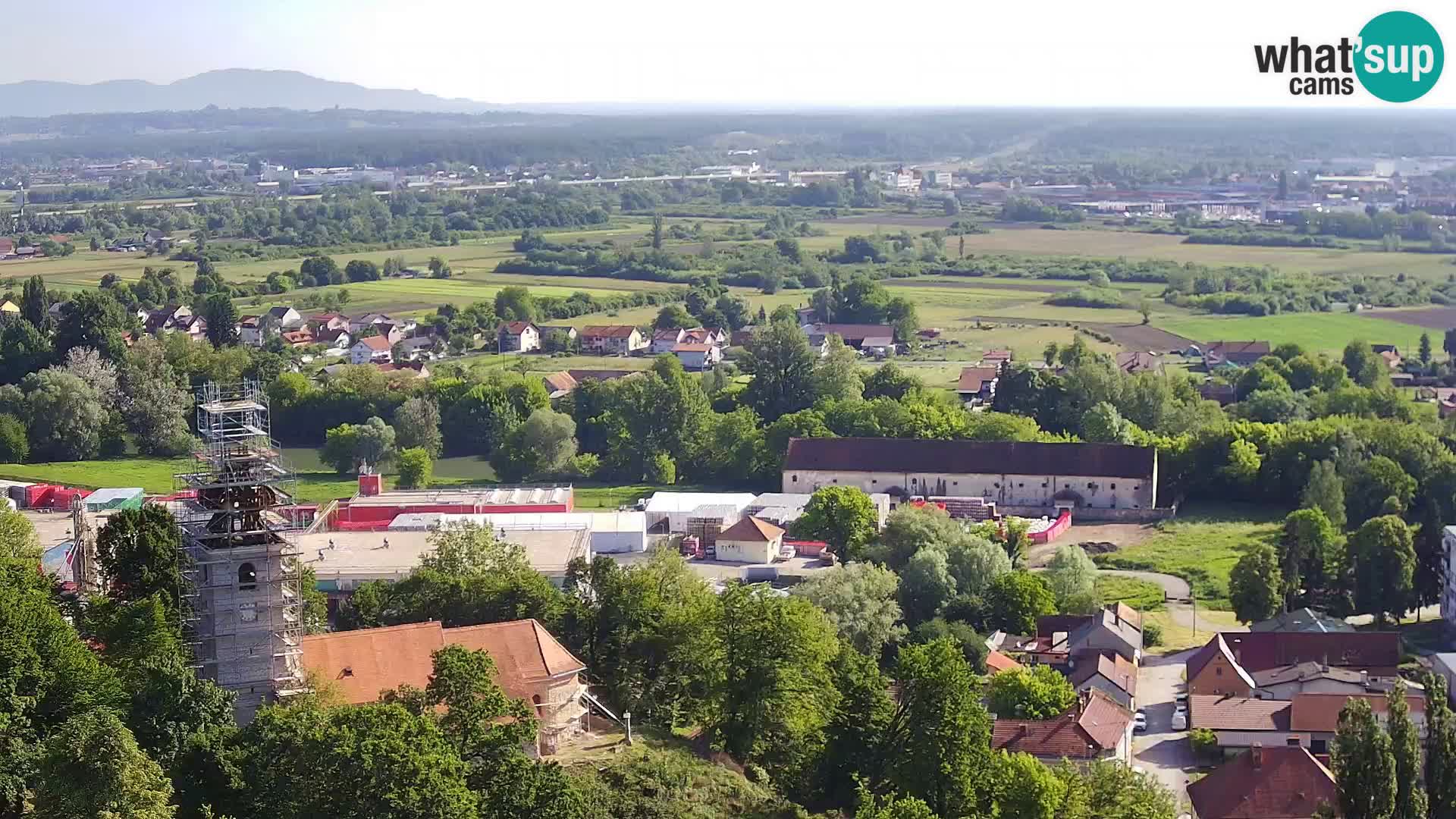 Web kamera Karlovac – Dvorac Dubovac uživo
