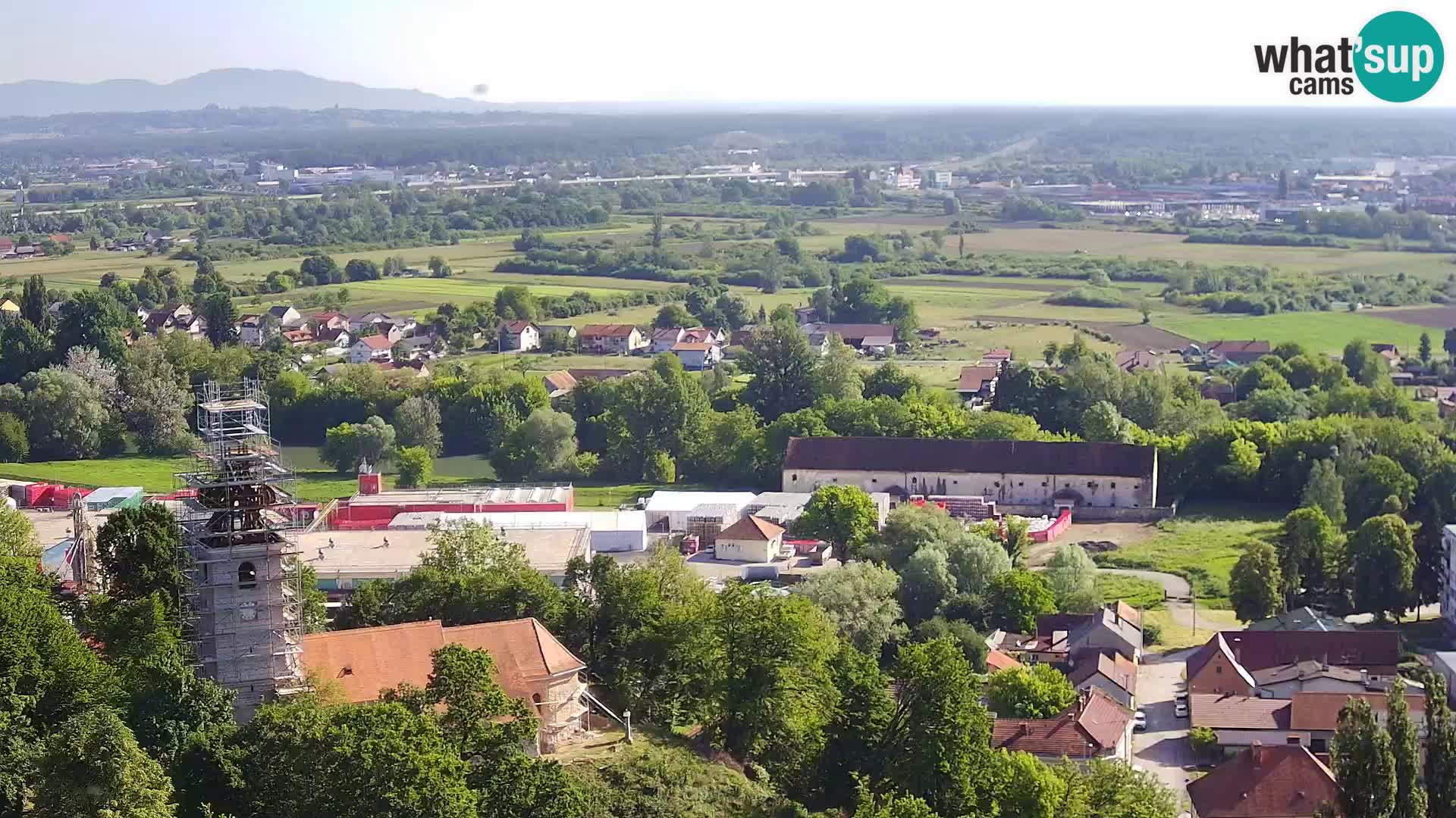 Webcam Karlstadt Burg Dubovac – Liveblick auf das historische Wahrzeichen