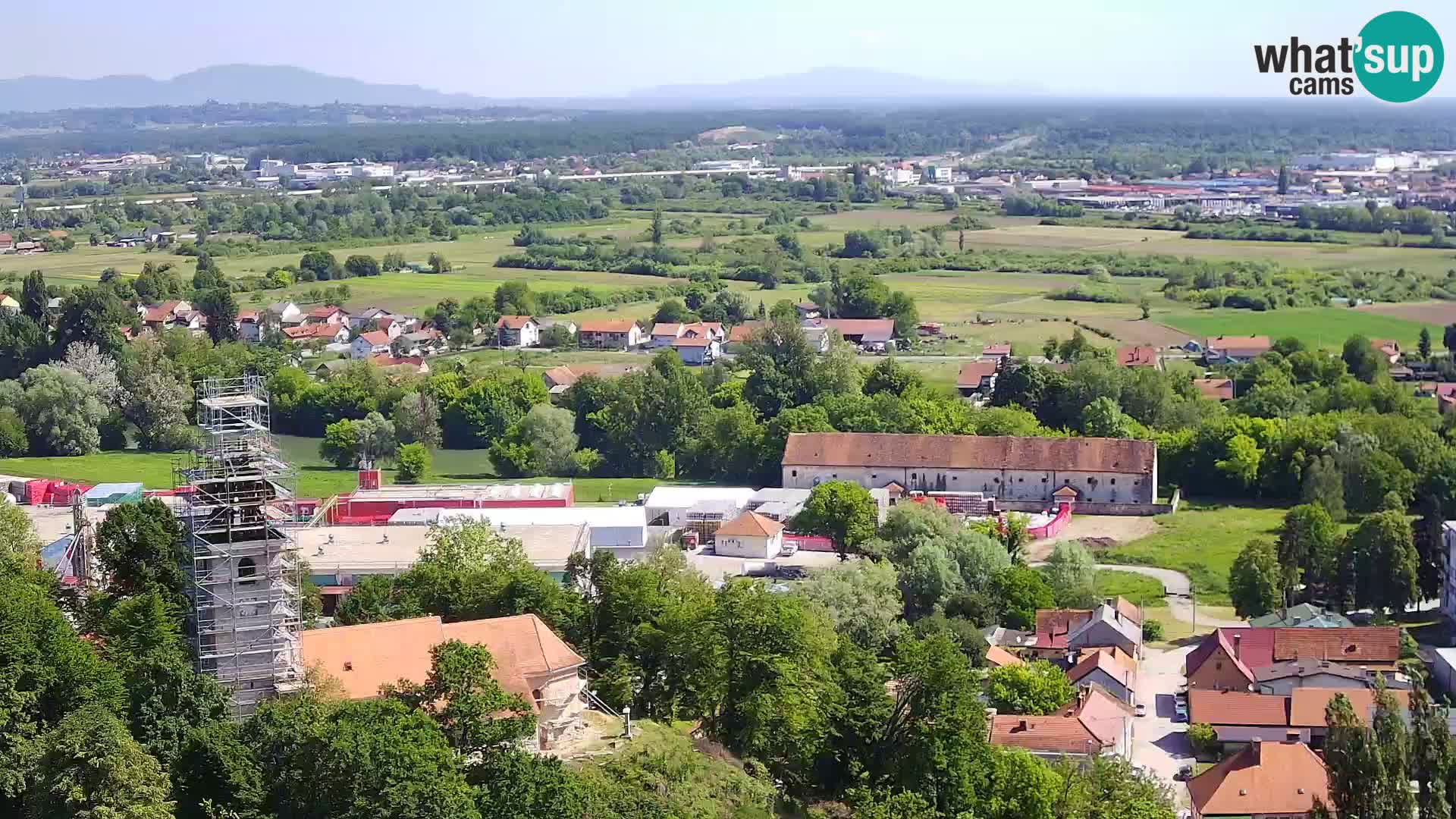 Webcam Castello Dubovac Karlovac – Vista Live sul Castello Storico