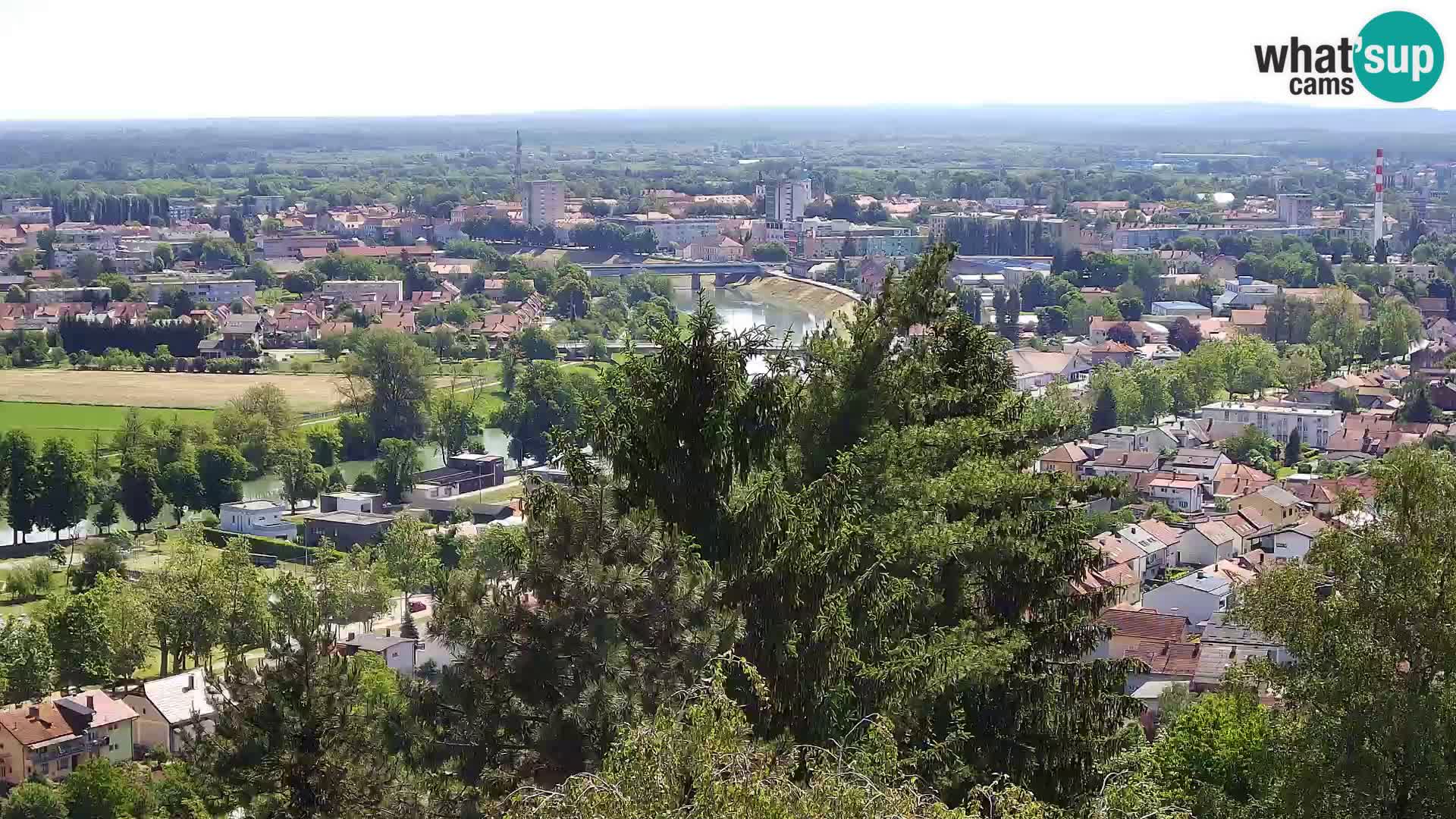 Webcam Karlovac Château Dubovac – Vue en direct de ce monument historique
