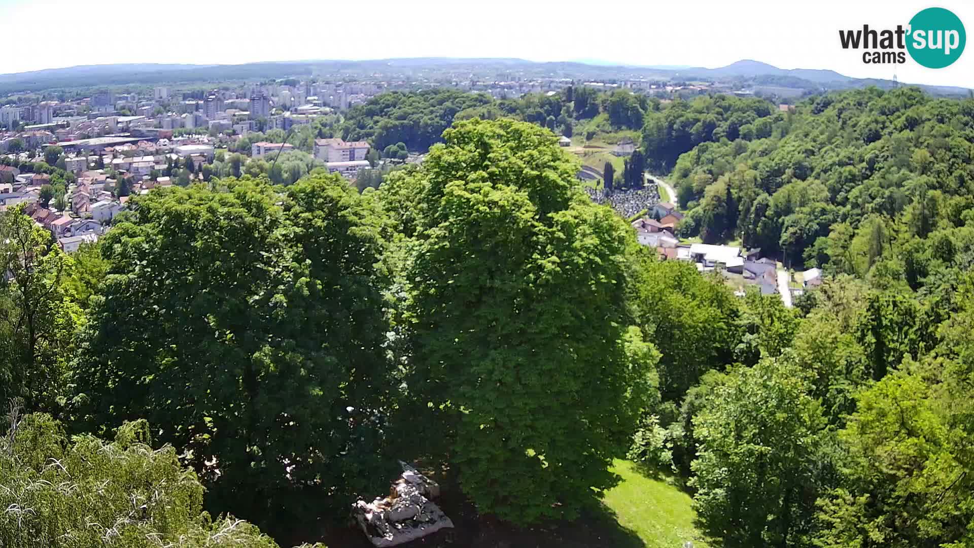 Webcam Karlstadt Burg Dubovac – Liveblick auf das historische Wahrzeichen