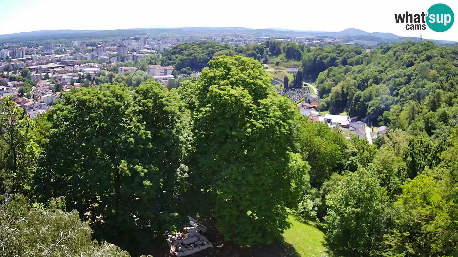 Webcam Karlovac Dubovac Castle – Live View of Karlovac’s Historic Landmark