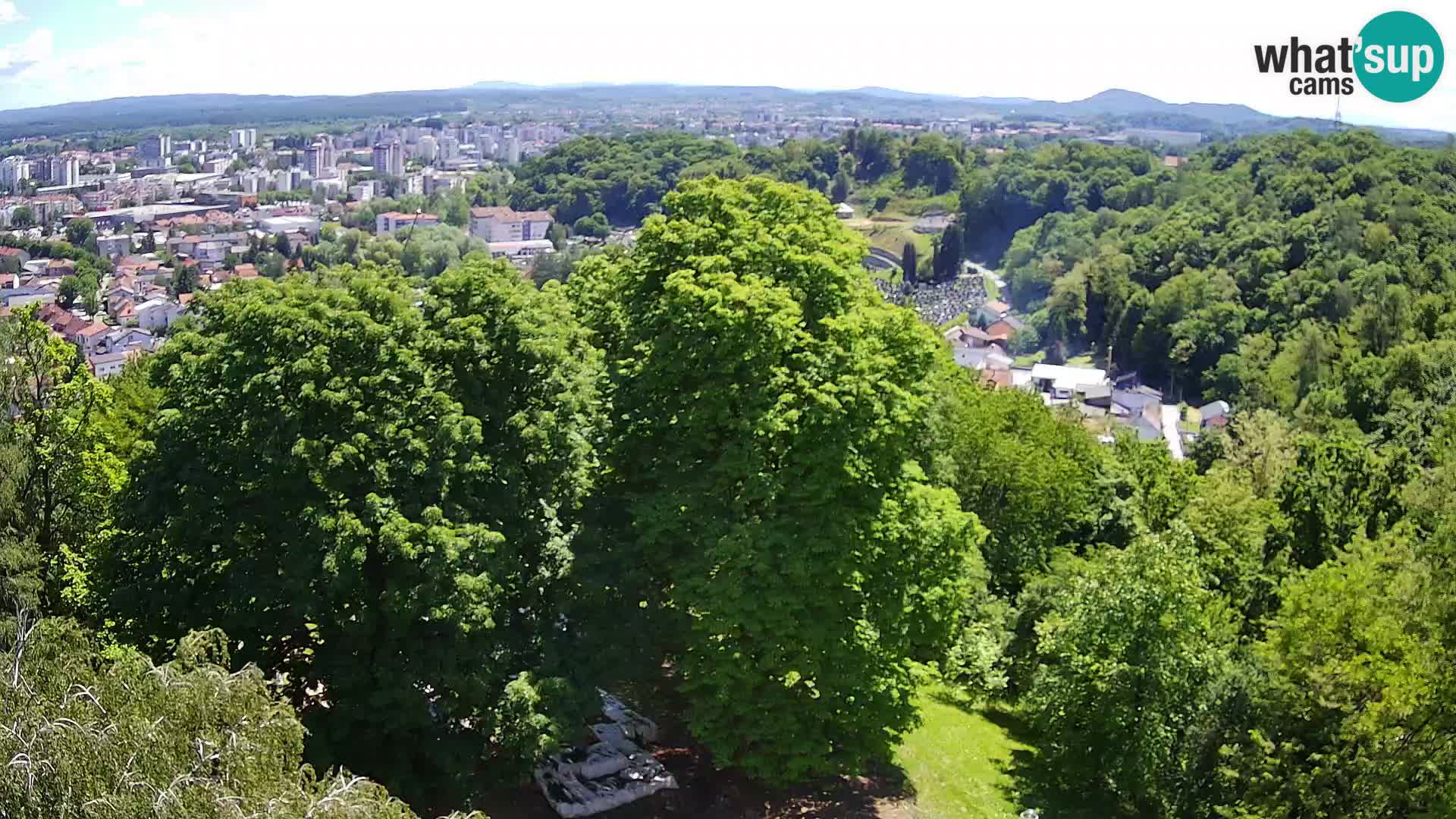 Webcam Castello Dubovac Karlovac – Vista Live sul Castello Storico